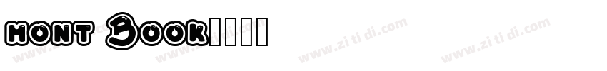 mont Book字体转换